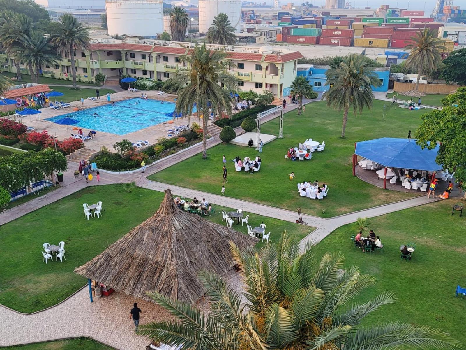 Flamingo Beach Hotel Umm al-Kuwajn Zewnętrze zdjęcie